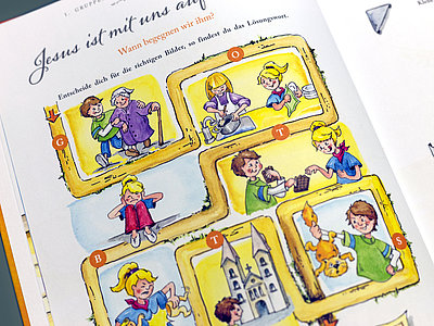 Erstkommunion Arbeitsbuch Leitfaden Bilder